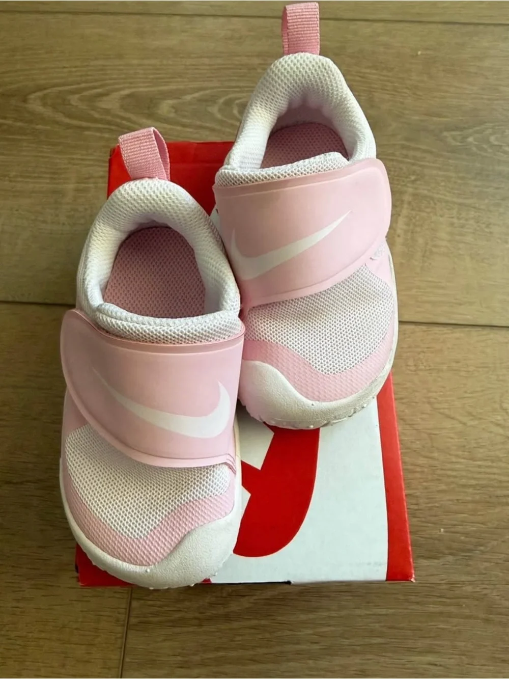 Nike Pink & White Kids Sneakers 6C